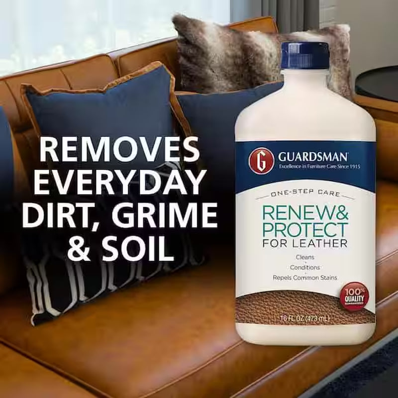 16 Oz. Renew and Protect Leather Liquid