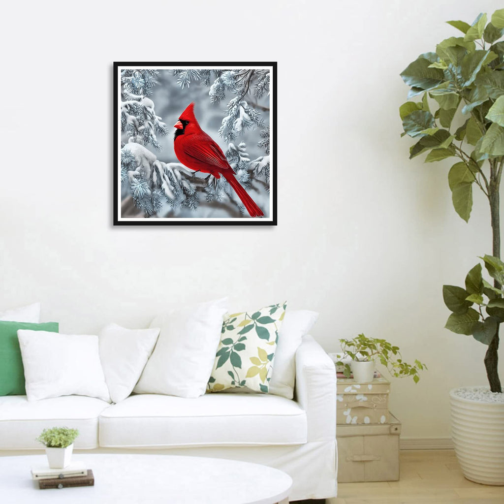 Diamond Painting Kits for Adults, Cardinal 5D DIY Diamond Art Kits
