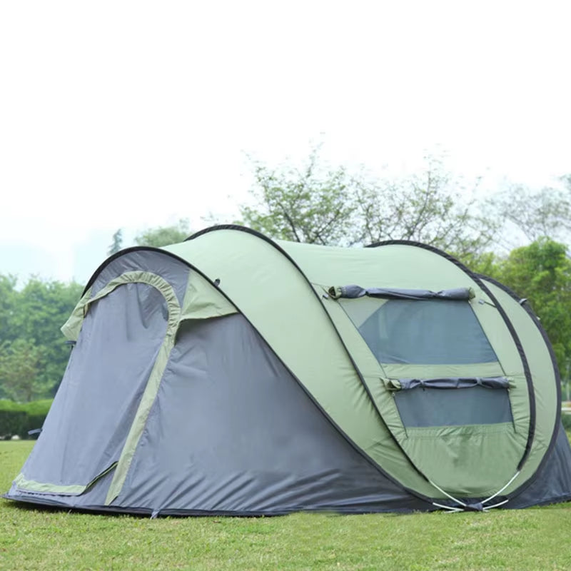 No Need to Set up Fast Opening Camping Tents for Throwing Tents, Fully Automatic 3-4 Person Outdoor Camping Tents