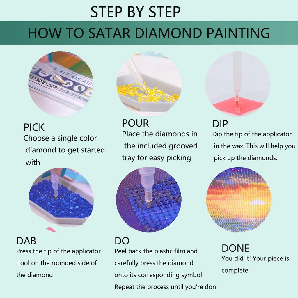 Dandelion Flowers Large Diamond Painting Art Kits for Adults (35.4X15.7In) Gem Art Painting with Diamonds Wall Art
