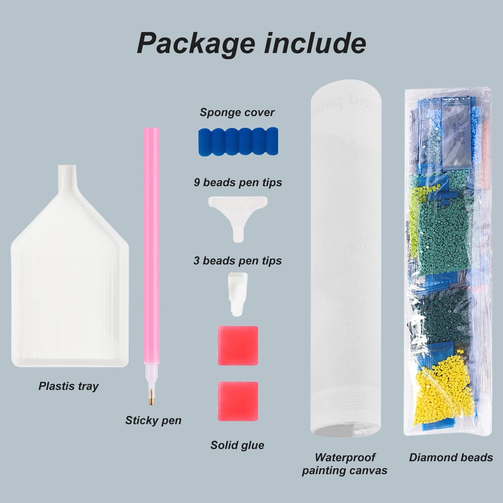 Diamond Painting Kits for Adults, Cardinal 5D DIY Diamond Art Kits