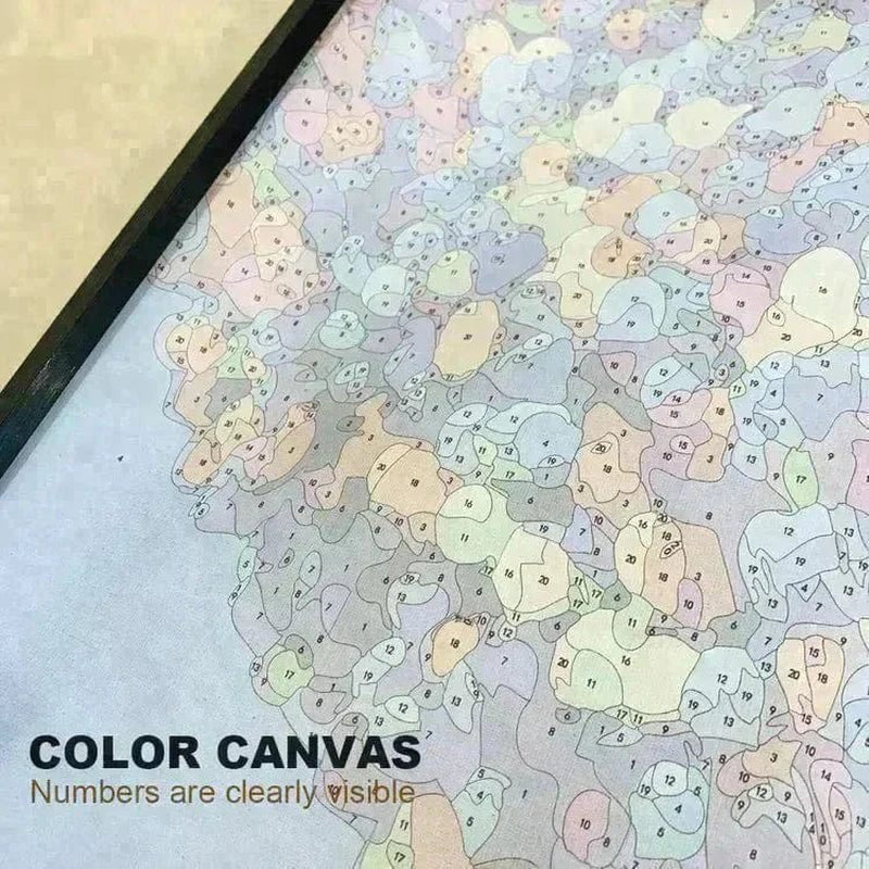 "Colorful Yellowstone" Series by Colourmost™ #06 - 'Zenith' | Original Paint by Numbers (16"X20" / 40X50Cm) | Also Ship to UK, CA, AU, and NZ