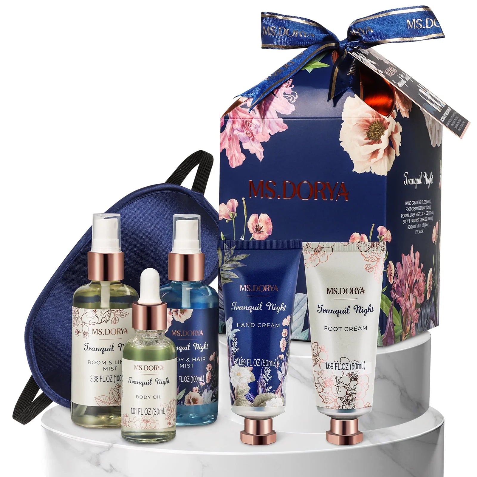 Bath Gift Sets for Women, Birthday Mother'S Day Spa Gifts Kit Beauty Baskets for Mom, 6 Pcs