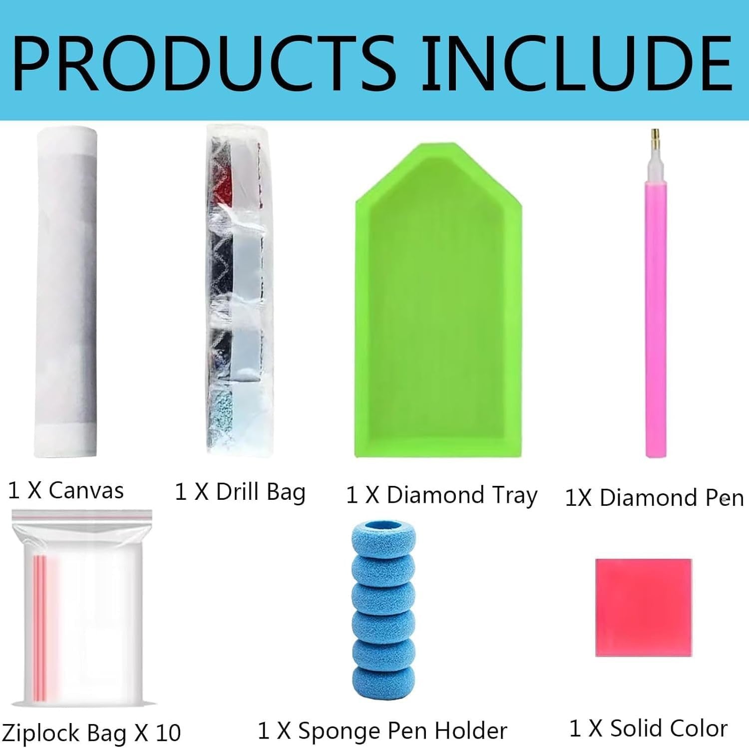 ZHUDENGXJL Special Shape Diamond Art Kits for Adults Beginners, 5D Diamond Paint