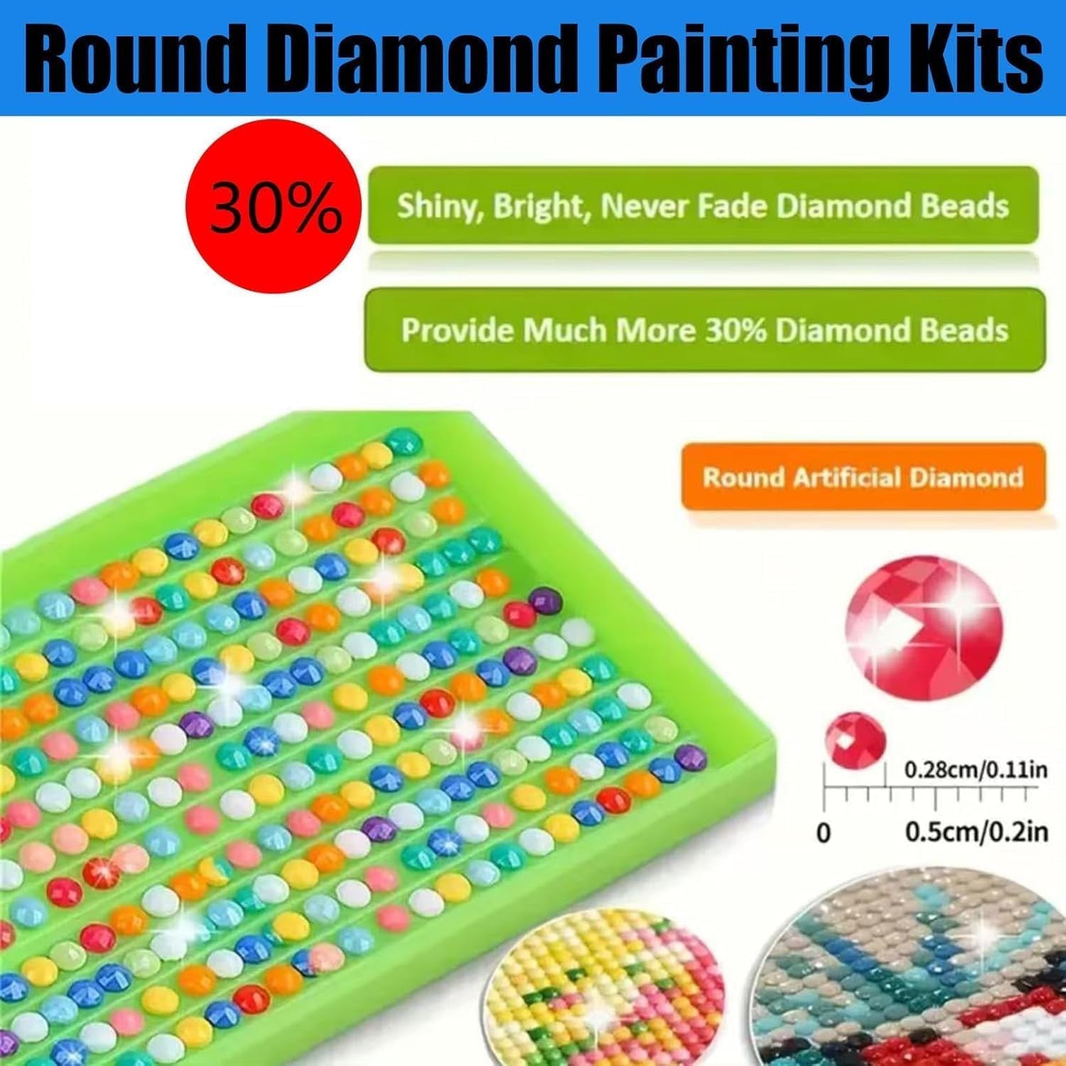 ZHUDENGXJL Special Shape Diamond Art Kits for Adults Beginners, 5D Diamond Paint
