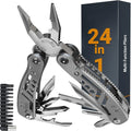 24 in 1 Multifunctional Universal Diagonal Pliers Hardware Wire Cutters Professional Electrician Anti Slip Durable Repair Tools
