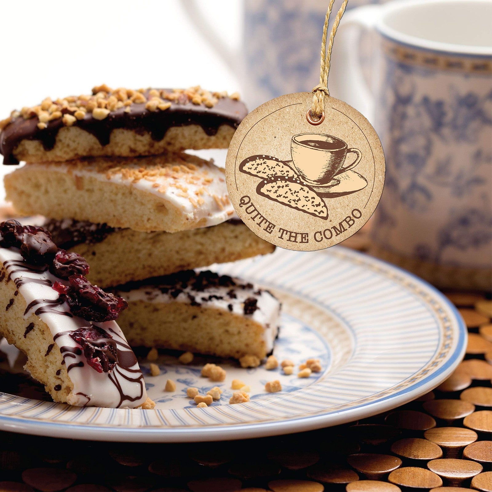 Barnetts Mothers Day Chocolate 24 Biscotti Gift Baskets, Gourmet Cooki