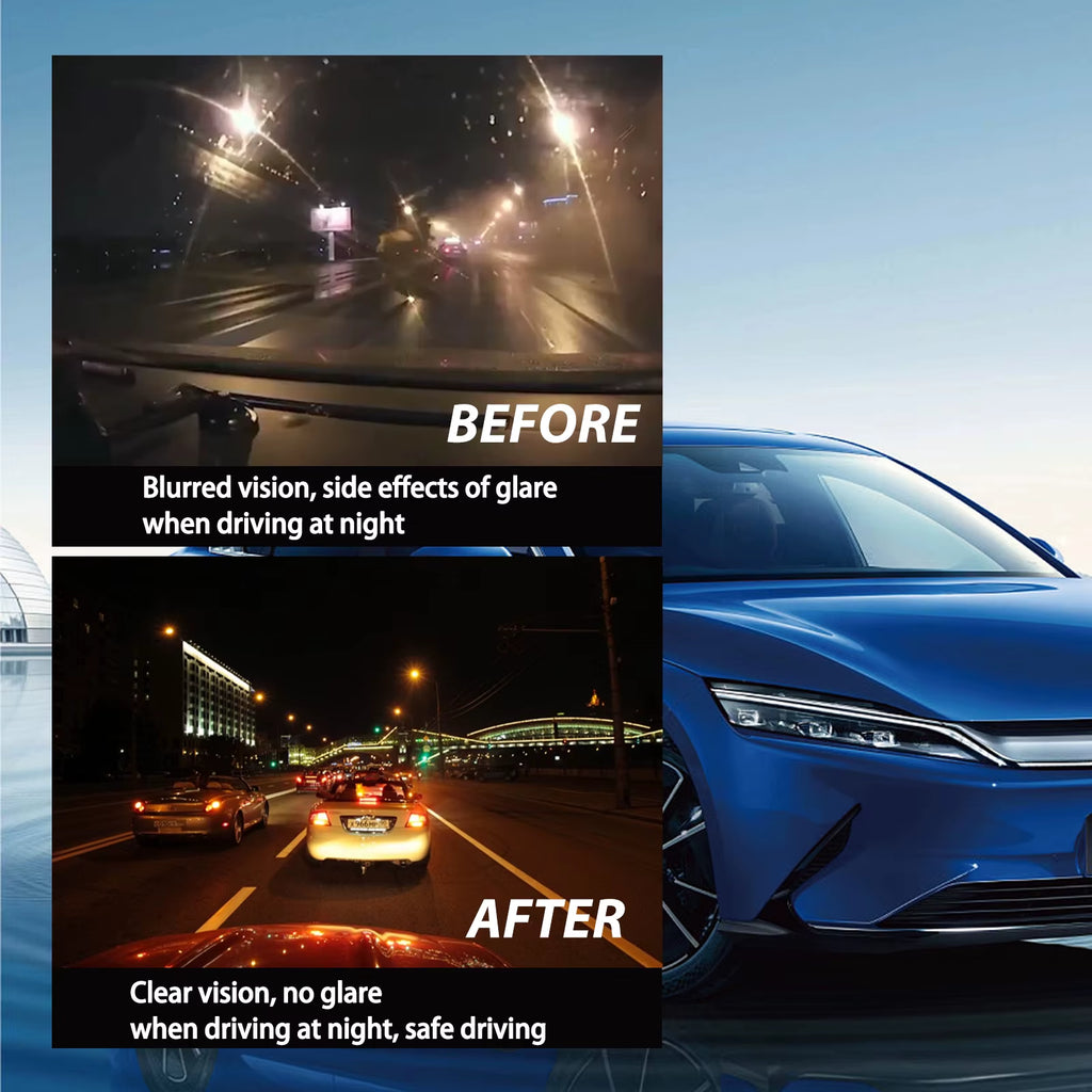 60ML Anti-Rain & Anti-Fog Coating Agent Auto Window Hydrophobic Agent anti Fog Spray Defogger for Car Windshield Glass