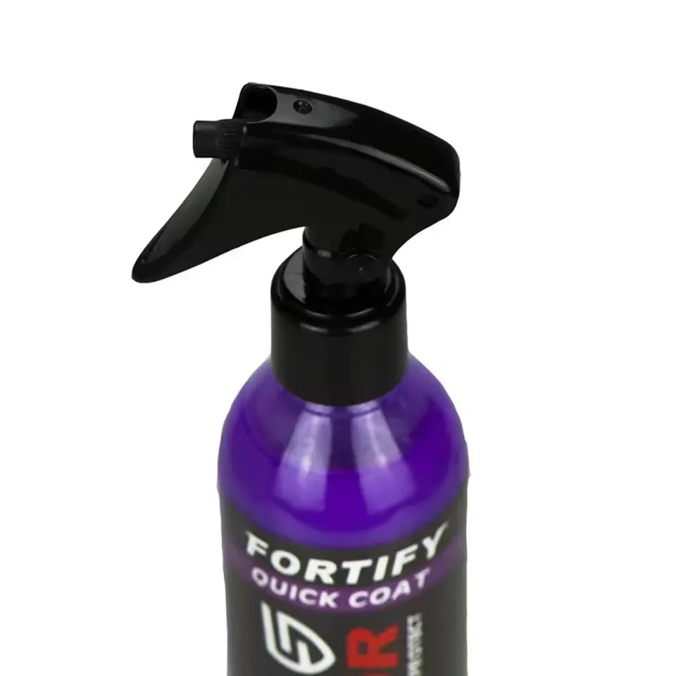 SHINE Fortify Quick Coat Ceramic Coating Car Wax Polish Spray Waterless Car Wash&Wax Hydrophobic Top Coat Polish