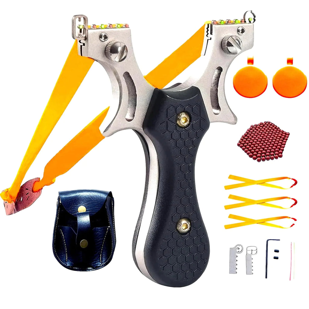JFHH Slingshot Hunting Sling Shot Set for Adults Slingshots Slingshot Toys Catapult Game Premium Pocket-Sized Slingshot for Age Greater Than 18 Years Old Hunting Squirrel Hunting Fishing